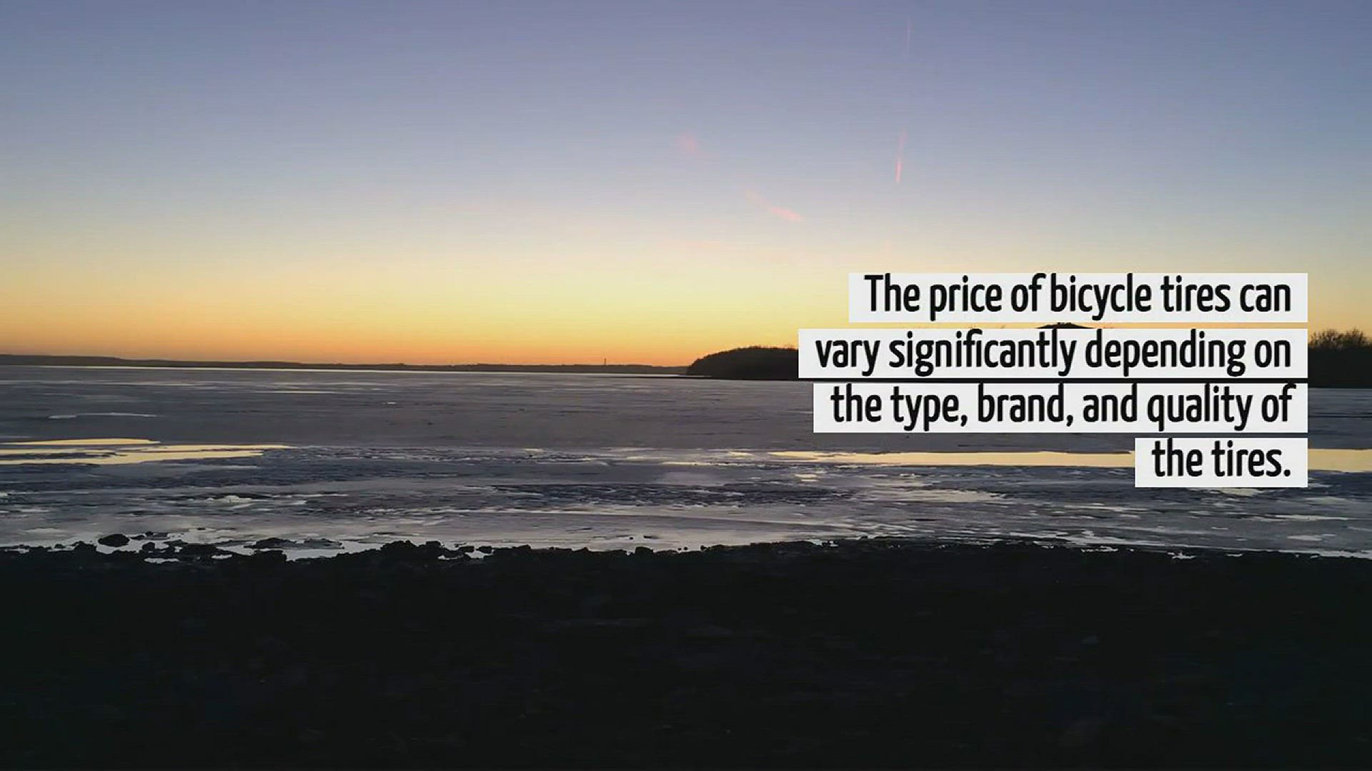 Video thumbnail for How Much Are Bicycle Tires