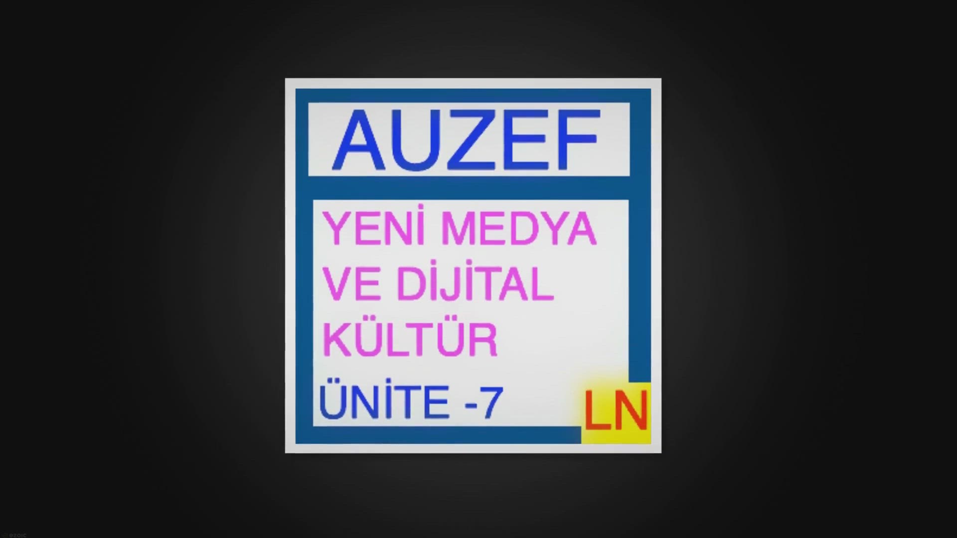 'Video thumbnail for Yeni Medya ve Dijital Kültür Ünite -7 Etkileşimli Medya Tasarımı ve Kullanıcı Deneyimi – Auzef Grafik'