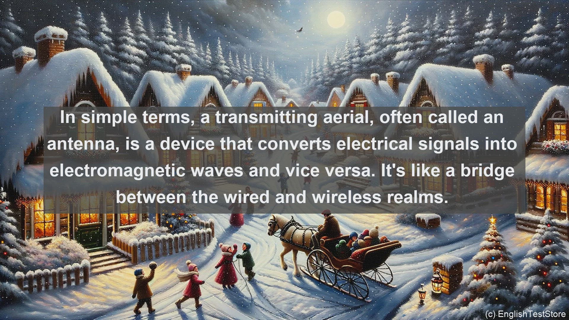 'Video thumbnail for Transmitting aerial in science  definition and examples'