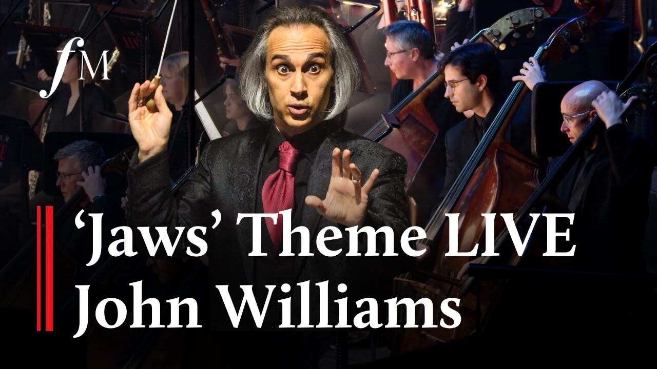 'Video thumbnail for 'Shark Theme' from Jaws - John Williams | Classic FM'