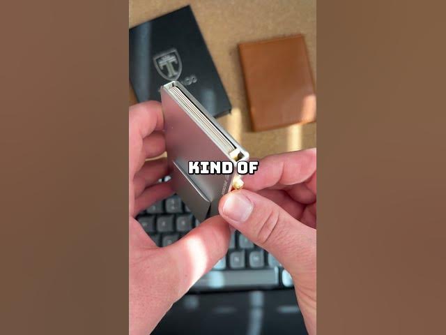 Video thumbnail for Double Oak's NEW Cardholder Design