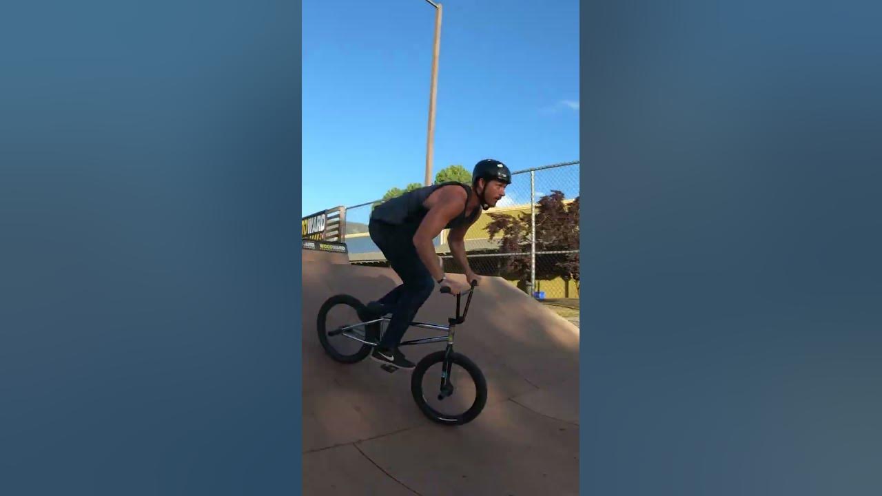 Video thumbnail for Riding BMX at Woodward West 🔥