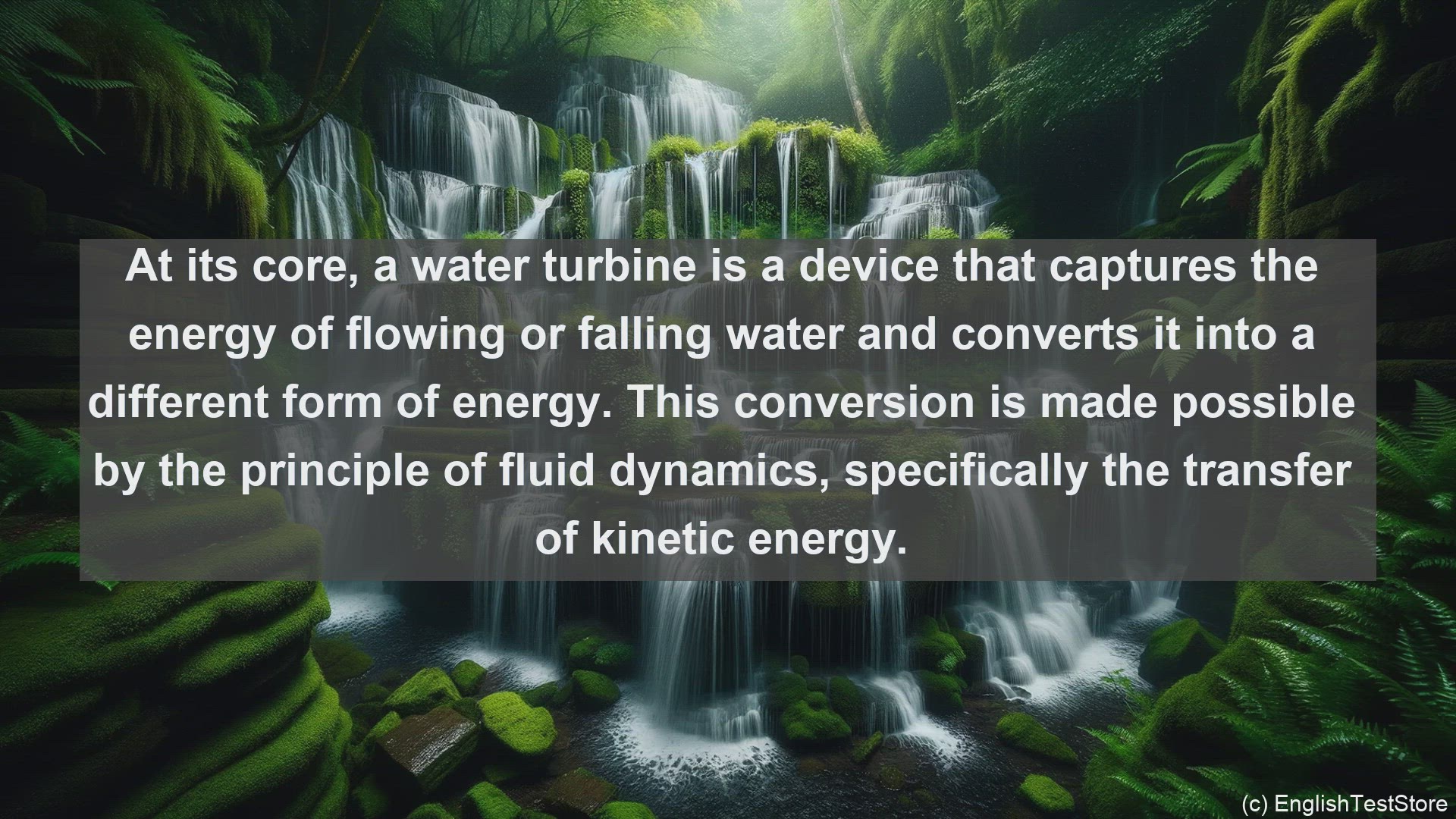 'Video thumbnail for Water turbines in science  definition and examples'