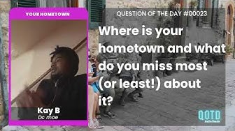 Video thumbnail for Kay will miss take-out and mumbo sauce from Washington DC!