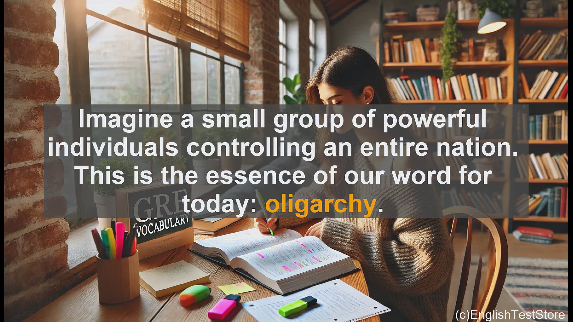 'Video thumbnail for GRE Vocabulary Lesson: Oligarchy - The Rule of the Few'