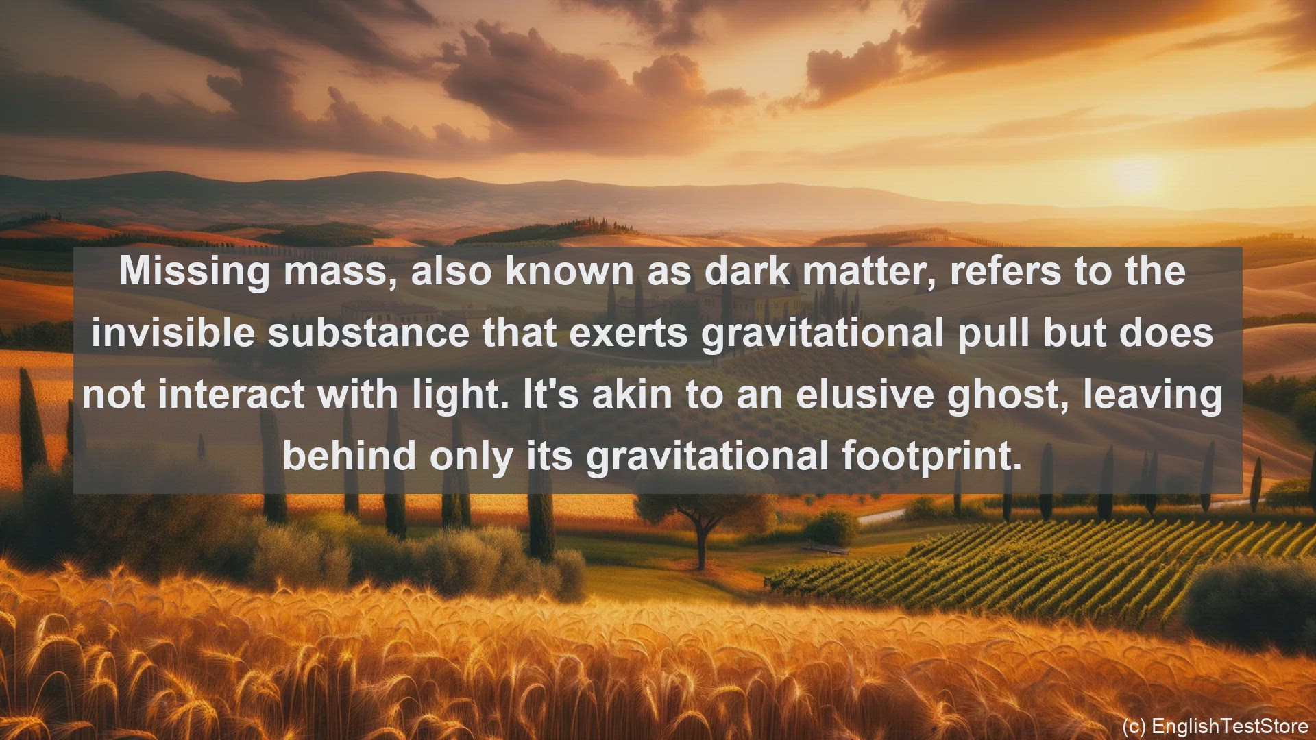 'Video thumbnail for Missing mass in science  definition and examples'
