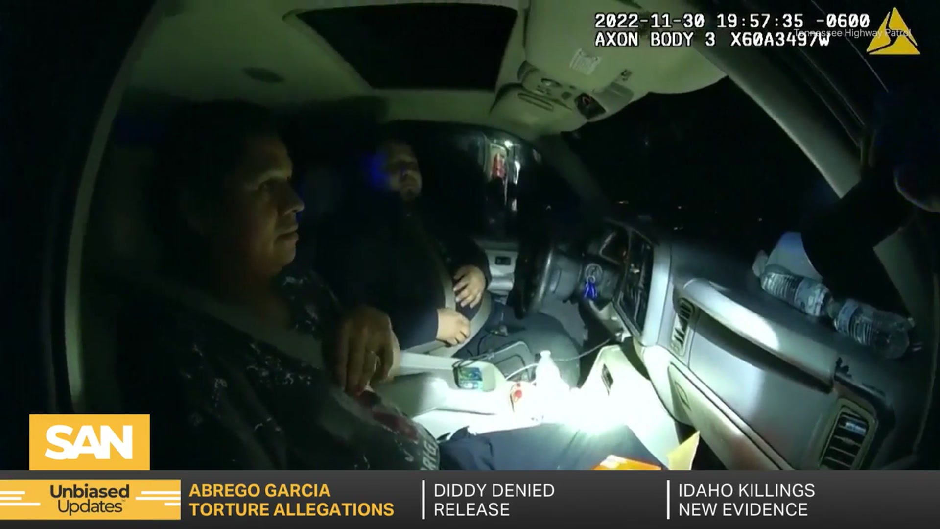 'Video thumbnail for Abrego Garcia says he was tortured in a Salvadorian prison'