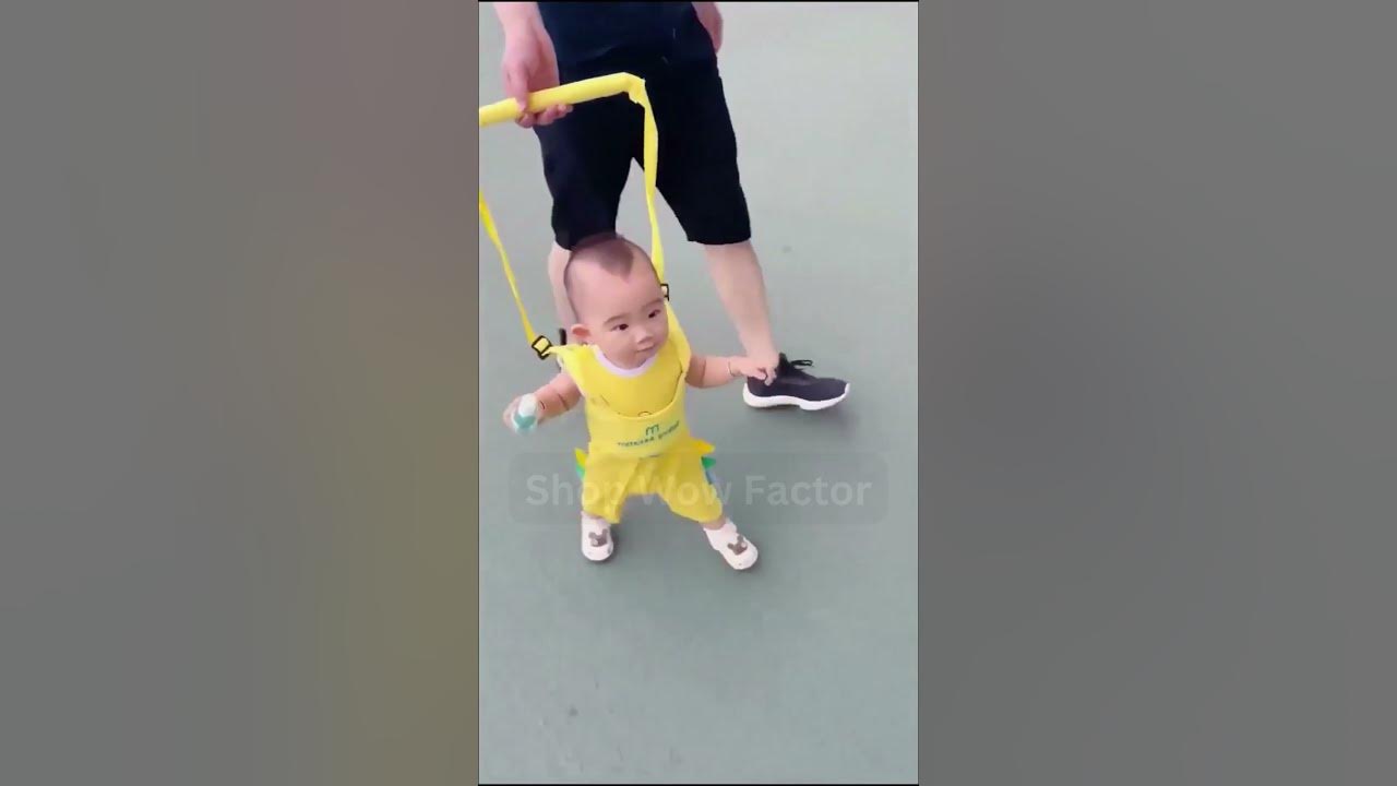 Video thumbnail for πΆπΆββοΈπ Toddler Stride Buddy: Baby Walking Harness ππΆββοΈπΆ || Link is in Description