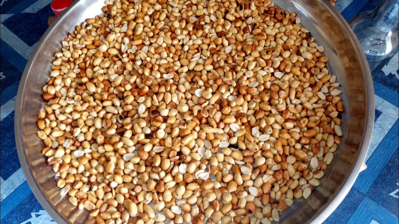 'Video thumbnail for How to Fry Groundnuts at Home'