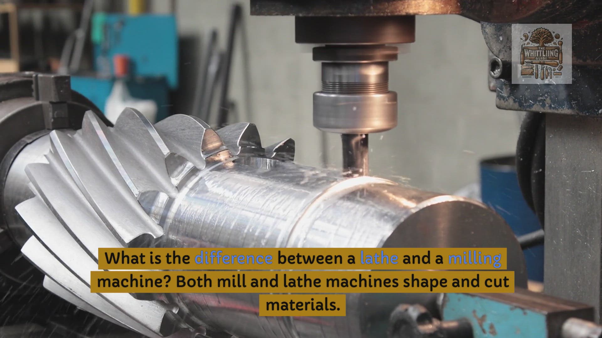 Video thumbnail for Milling Machine vs Lathe