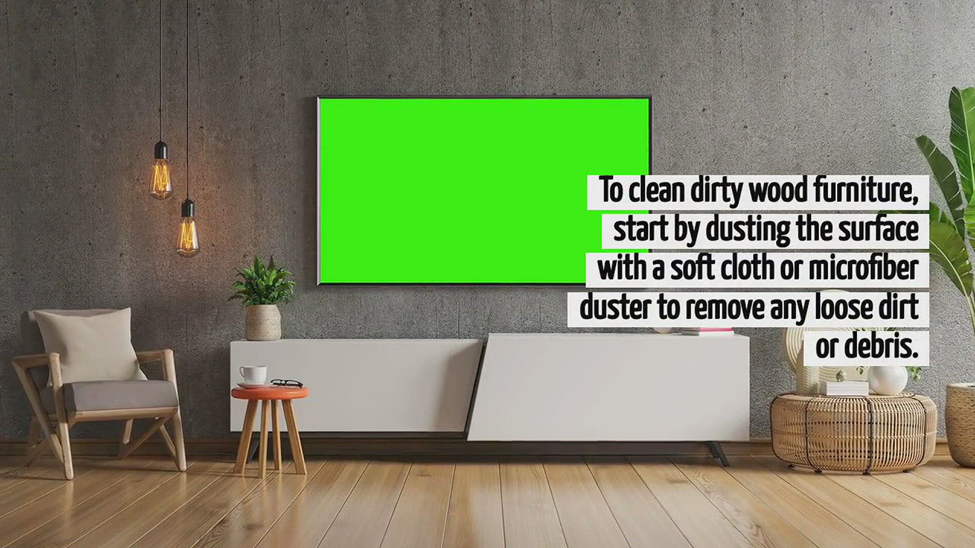 Video thumbnail for How To Clean Dirty Wood Furniture