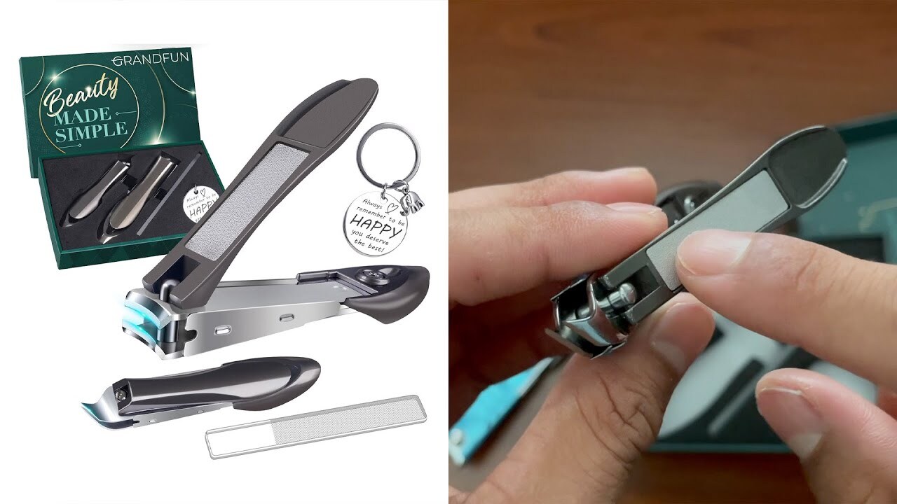'Video thumbnail for Nail Clippers Gift Set Review'