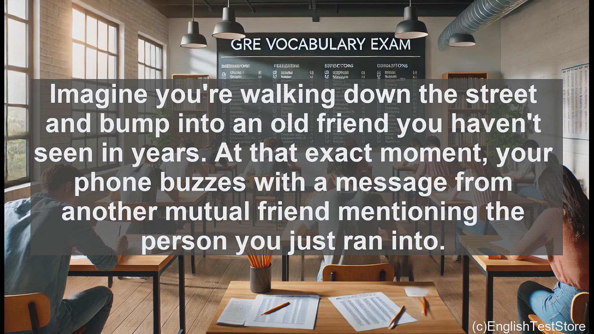 'Video thumbnail for GRE Vocabulary Lesson: Mastering the Meaning of Coincident for the GRE'