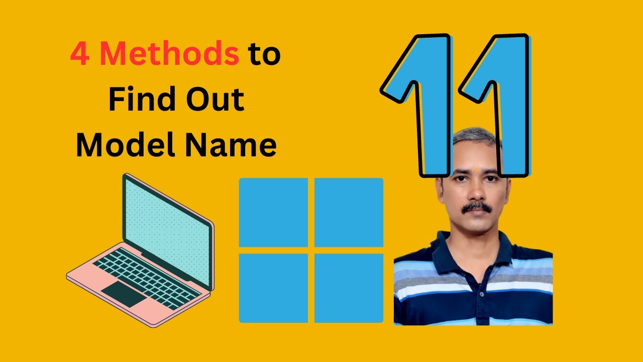 'Video thumbnail for 4 Methods to Find a Laptop Model Name in Windows 11 | GearUpWindows Tutorial'