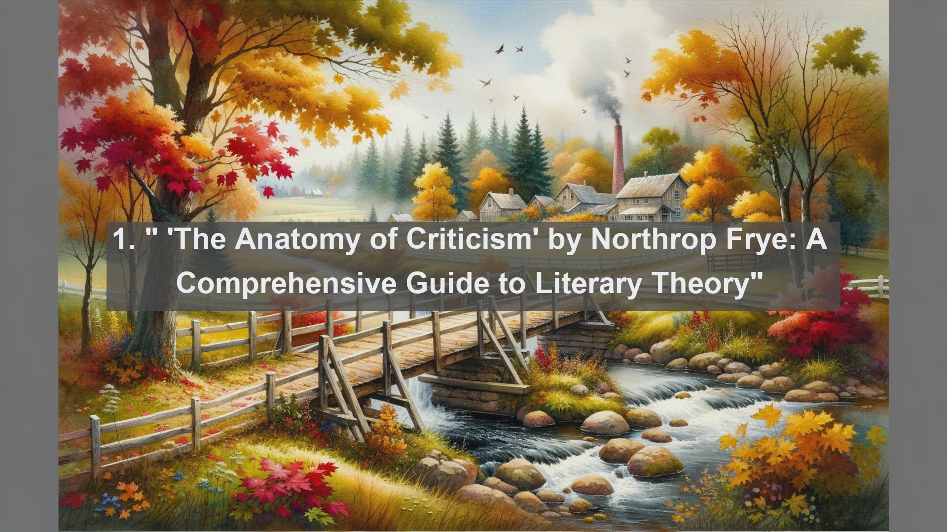 'Video thumbnail for Top 10 British Literary Critiques'