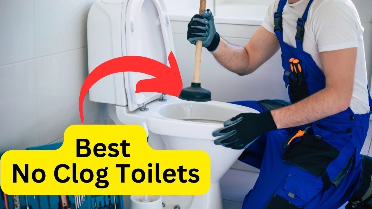 'Video thumbnail for Best No Clog Toilet: Stop Toilet Clogs for Good'