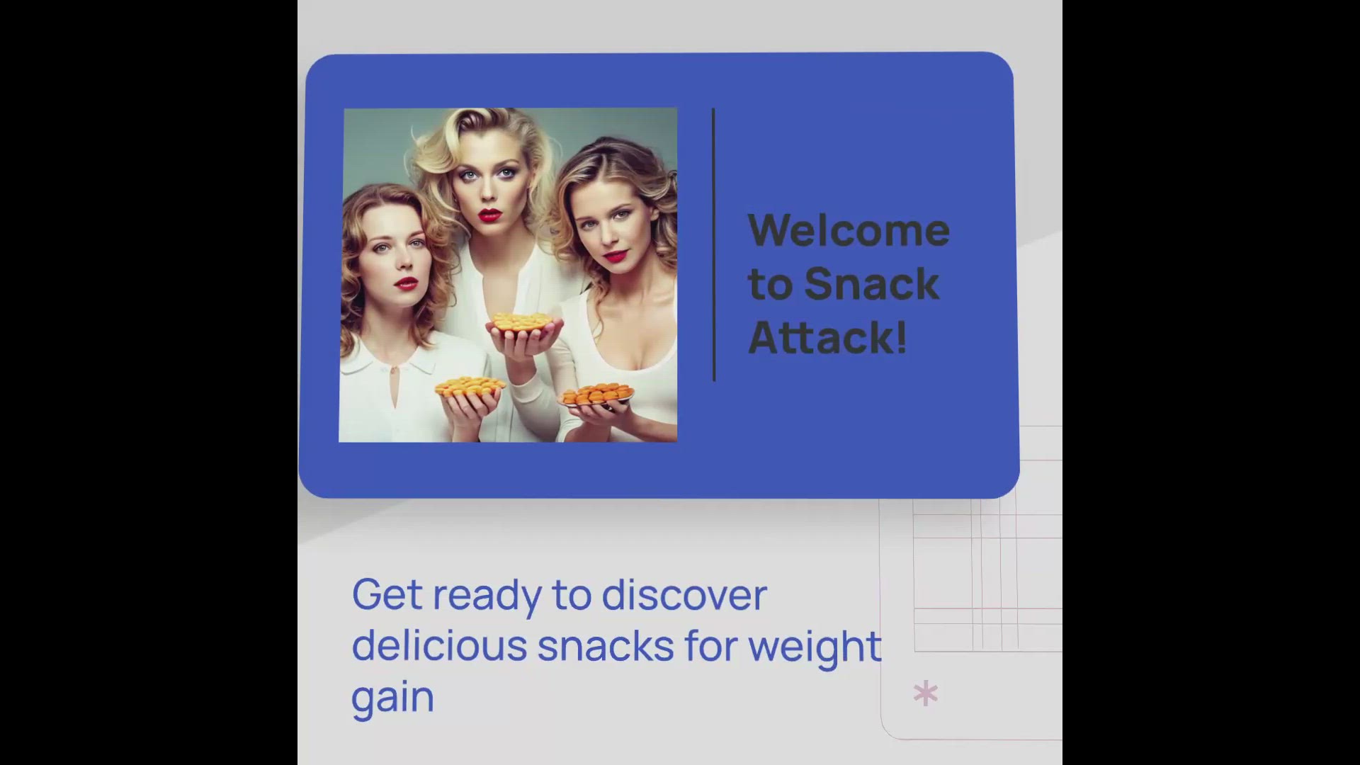 'Video thumbnail for Healthy snacks for weight gaining: Nourish your body with nutritious treats'