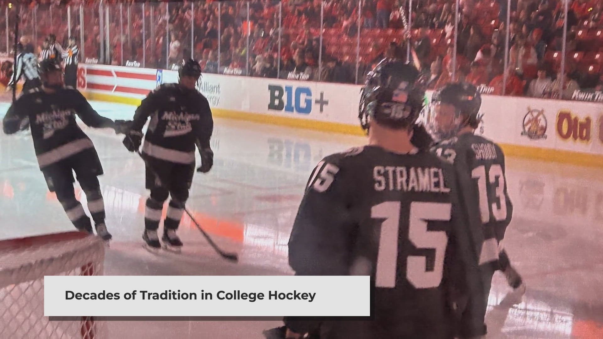 'Video thumbnail for Michigan State Hockey: Aiming for Top Ranking in 2025'