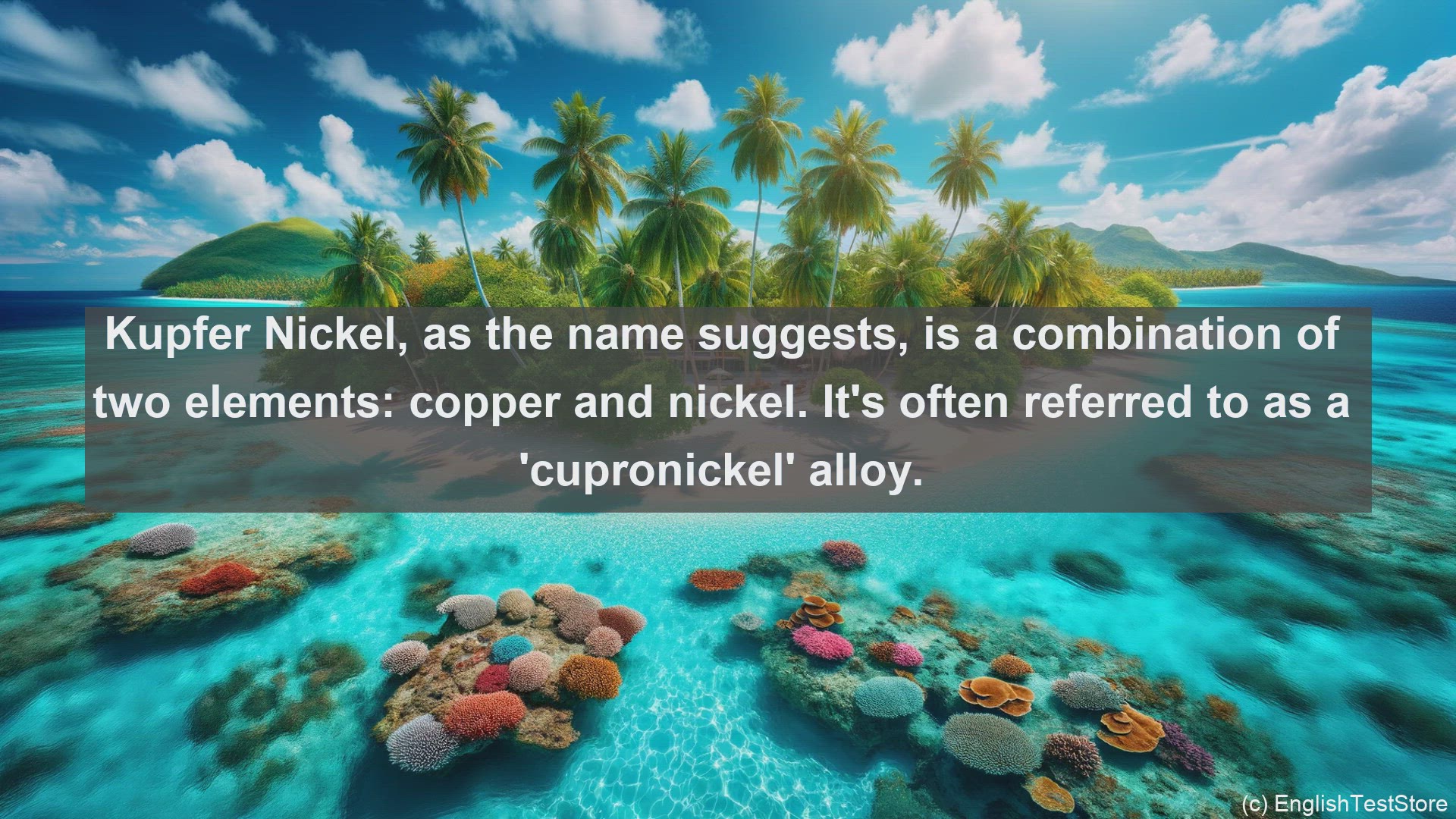 'Video thumbnail for Kupfer nickel in science  definition and examples'