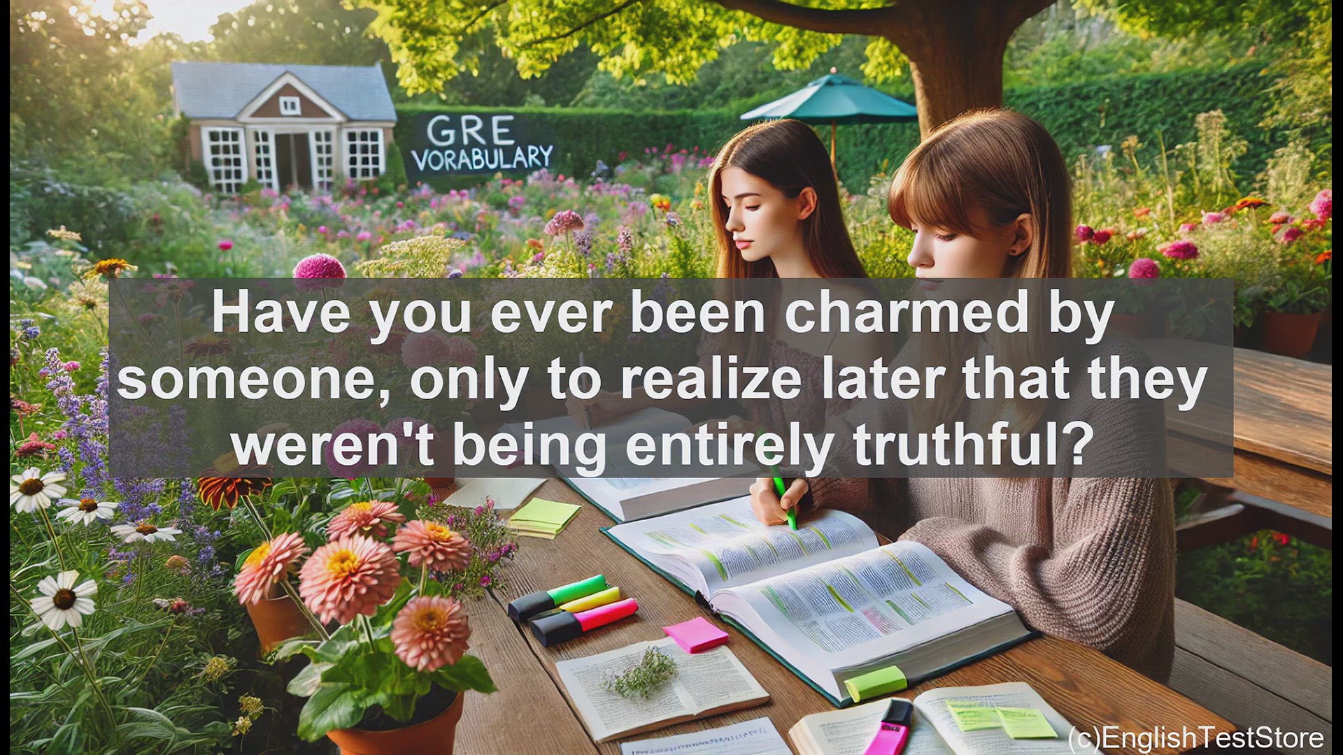 'Video thumbnail for GRE Vocabulary Lesson: Unraveling the Charm - Exploring the Meaning of Beguile'