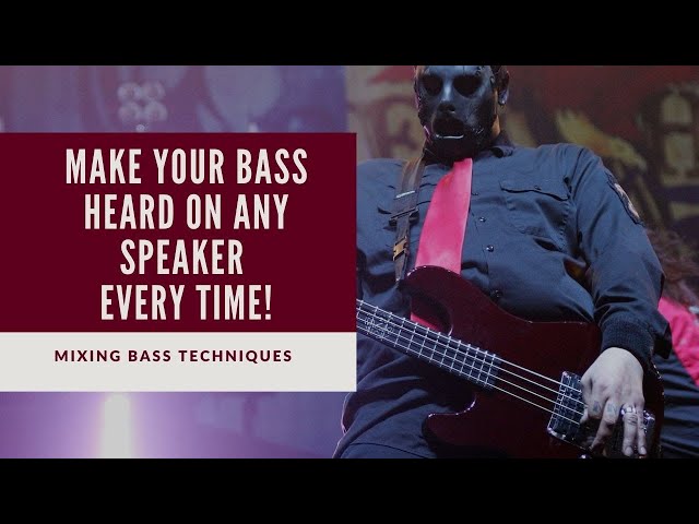Video thumbnail for How To Mix Bass For Small Speakers