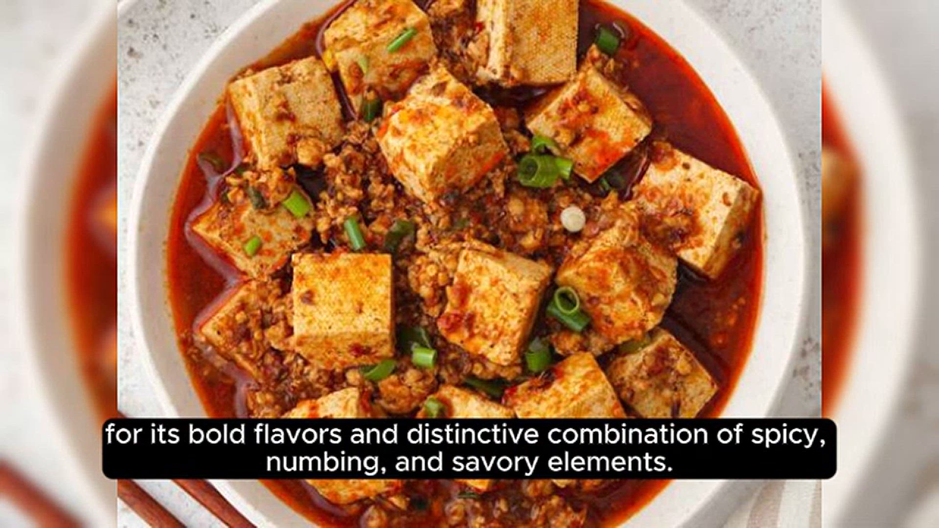 'Video thumbnail for Mapo Tofu'
