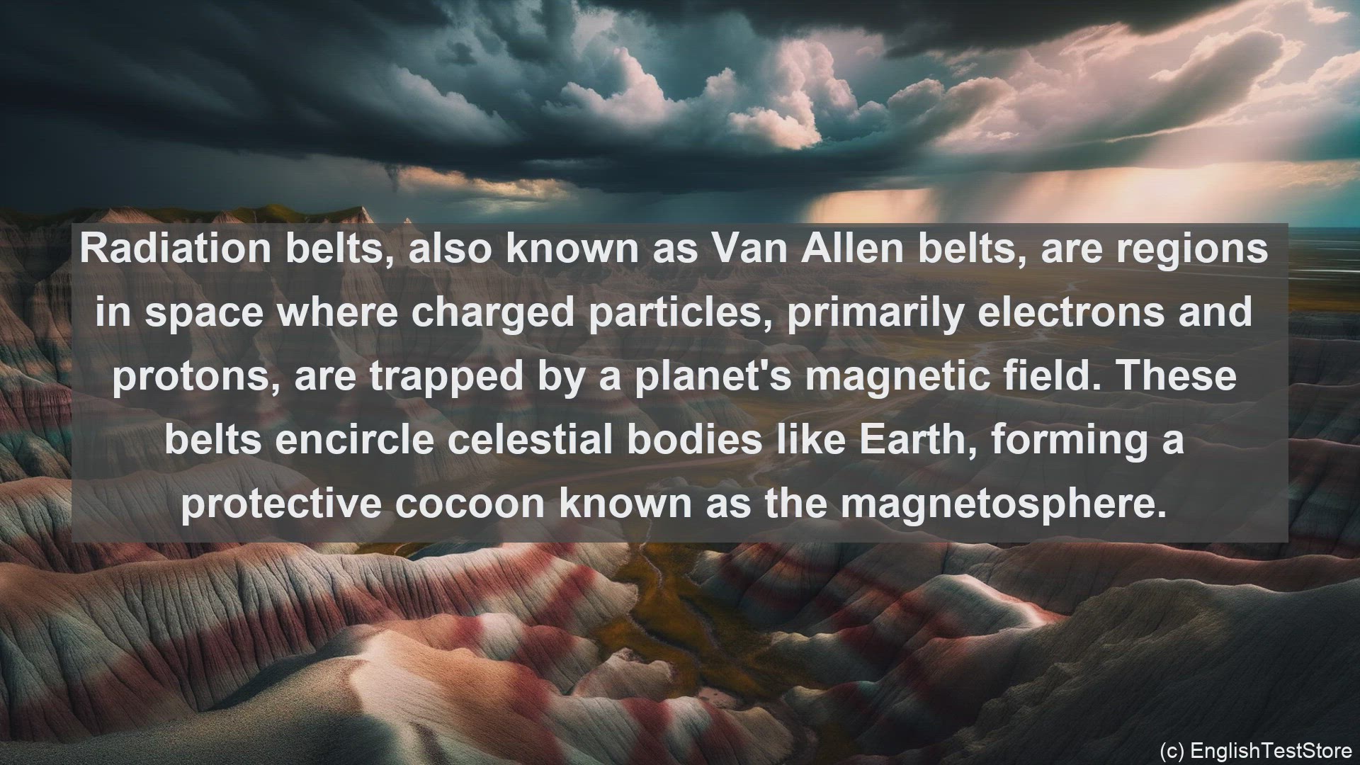 'Video thumbnail for Radiation belts in science  definition and examples'