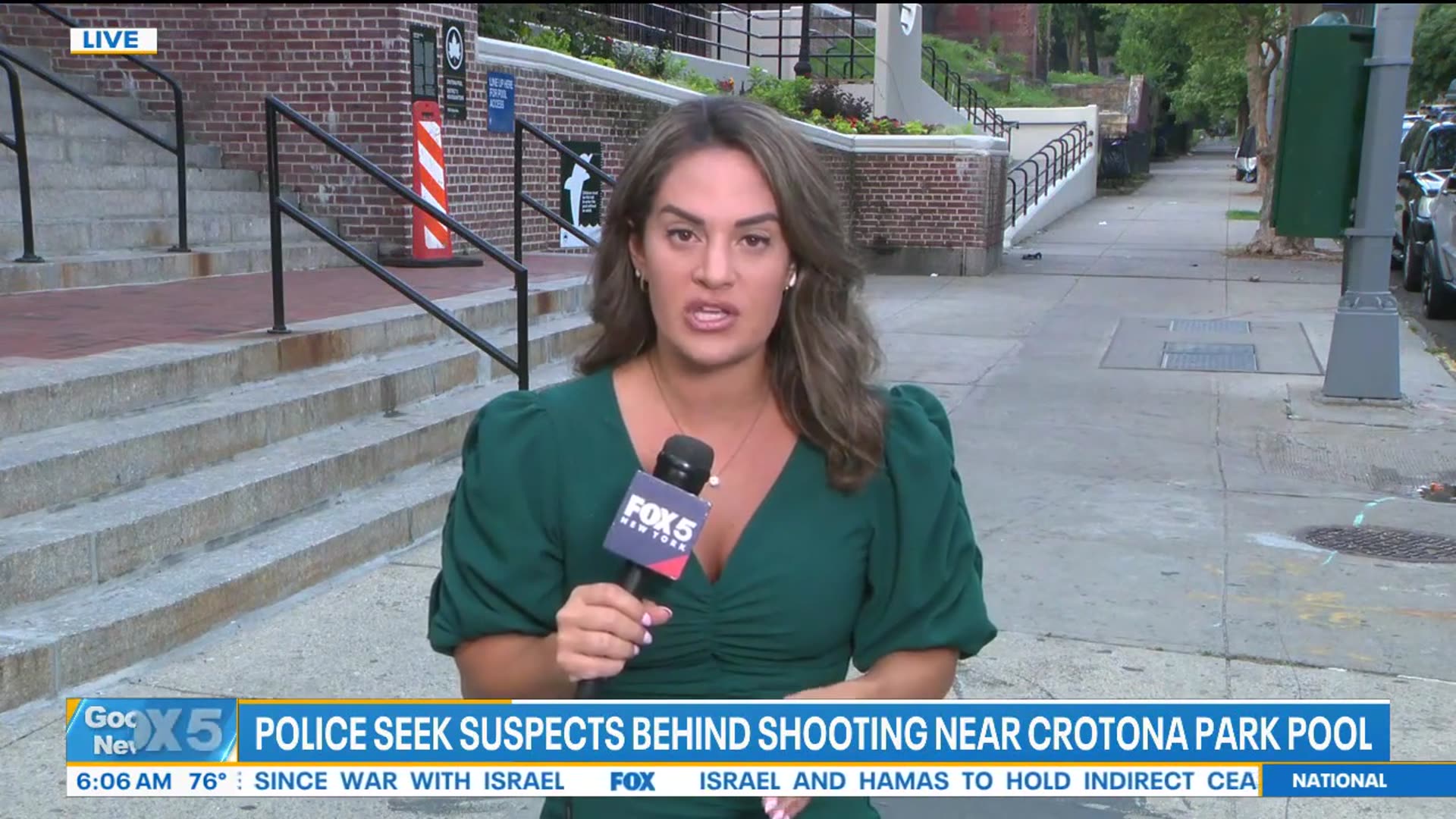 'Video thumbnail for Man, 21, shot near Bronx public pool'