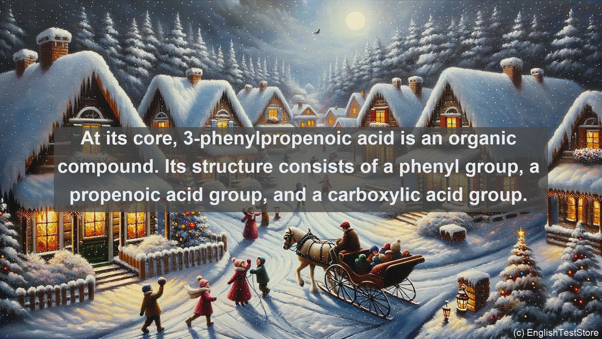 'Video thumbnail for 3 phenylpropenoic acid in science  definition and examples'