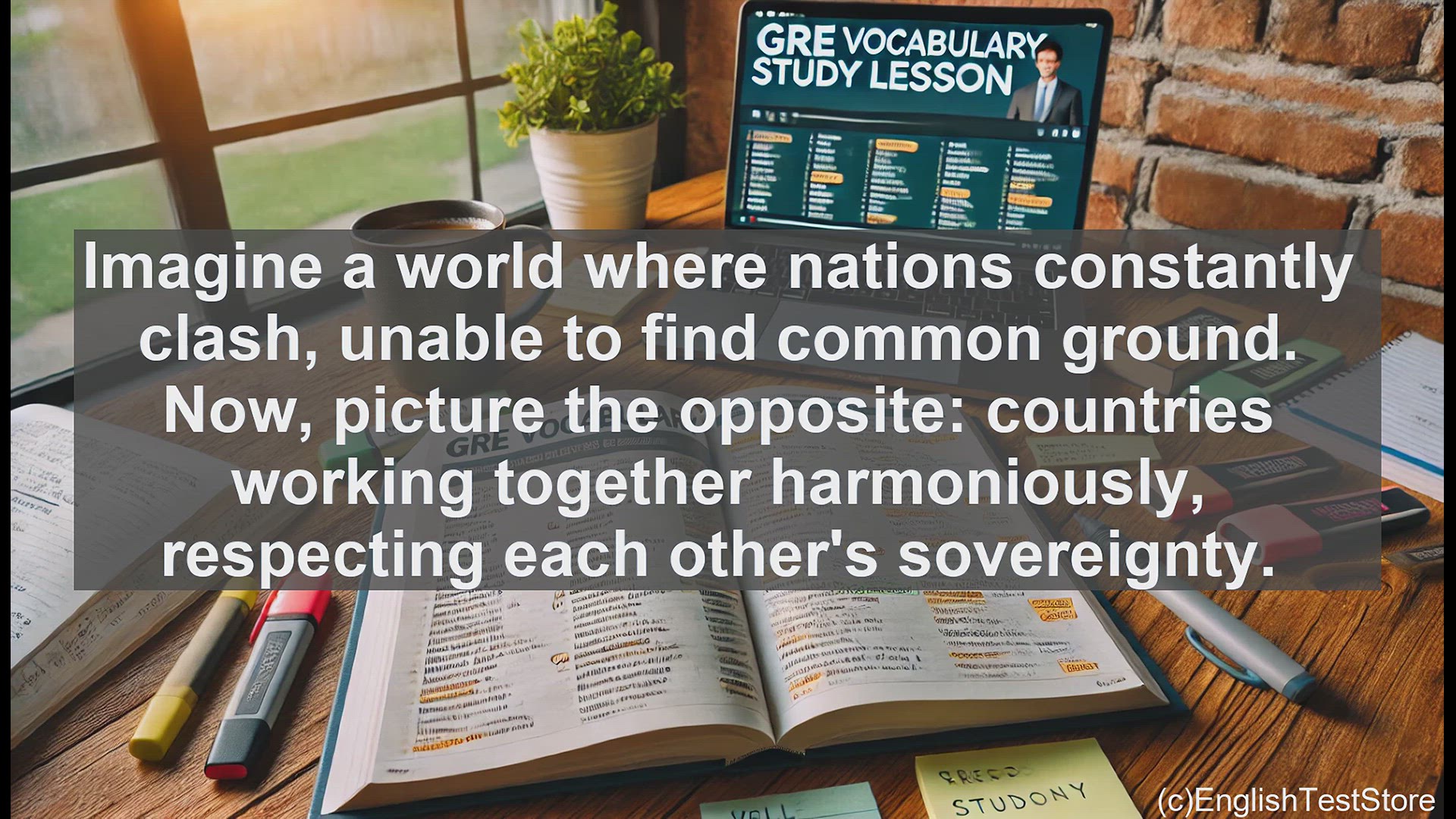 'Video thumbnail for GRE Vocabulary Lesson: The Power of Comity - Fostering Mutual Respect and Cooperation'