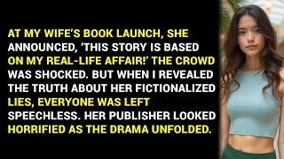 Video thumbnail for Wife Exposed Her Affair at Her Book Launch. My Revenge Left Her in Ruins.