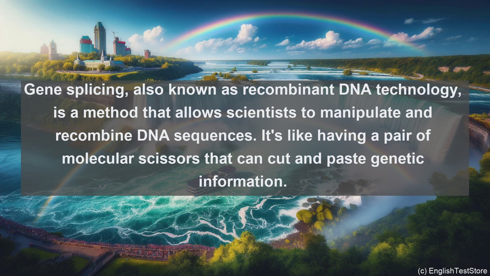 'Video thumbnail for Gene splicing in science  definition and examples'