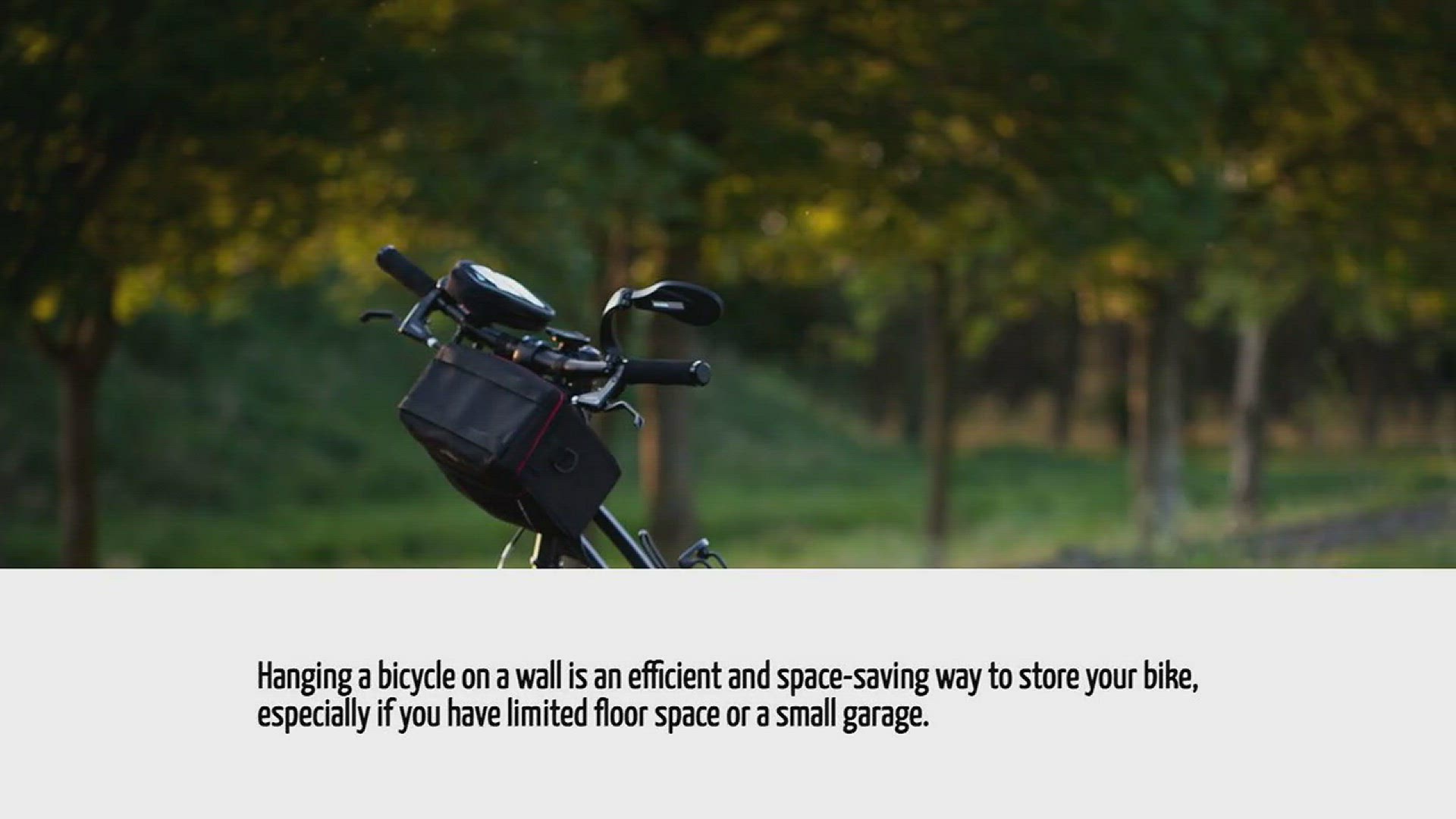 Video thumbnail for How To Hang A Bicycle On A Wall