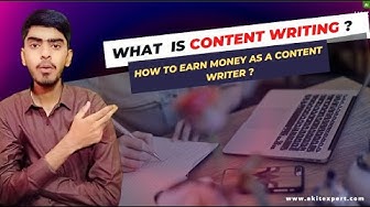 'Video thumbnail for What is content writing? and how to earn money as a content writer.'