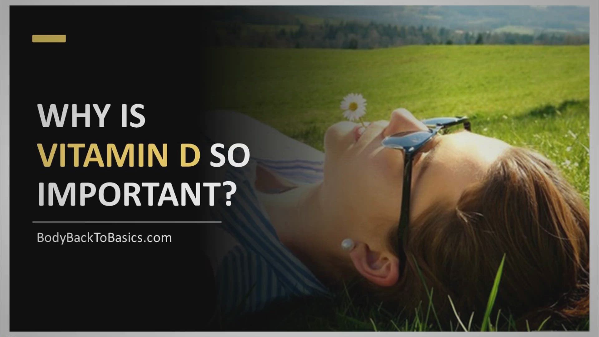 'Video thumbnail for The Critical Role of Vitamin D: Why Its Importance is Under-Promoted'