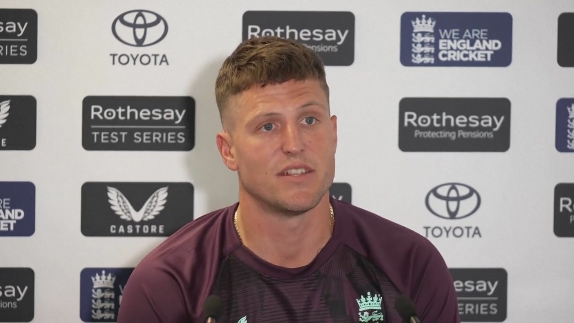 'Video thumbnail for Carse wary of India's depth despite high-profile retirements'