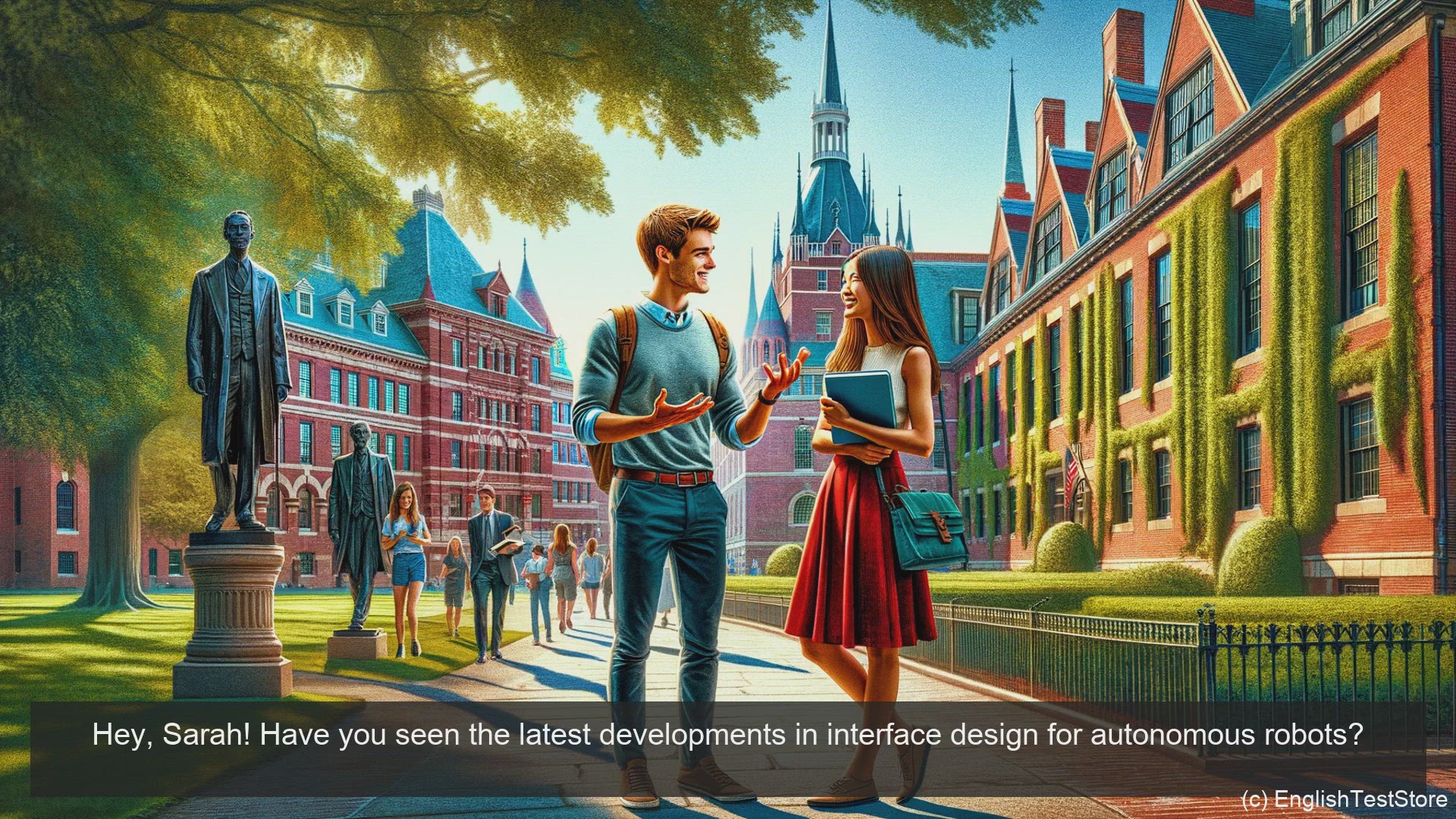 'Video thumbnail for English Conversation for Informatics Engineering: Human-Computer Interaction Interface Design for Autonomous Robots'