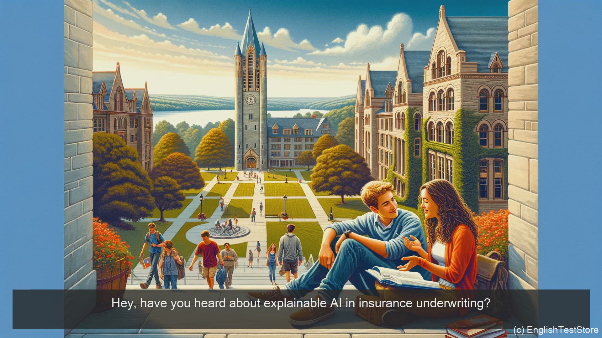 'Video thumbnail for English Conversation for Informatics Engineering: Explainable AI in Insurance Underwriting'