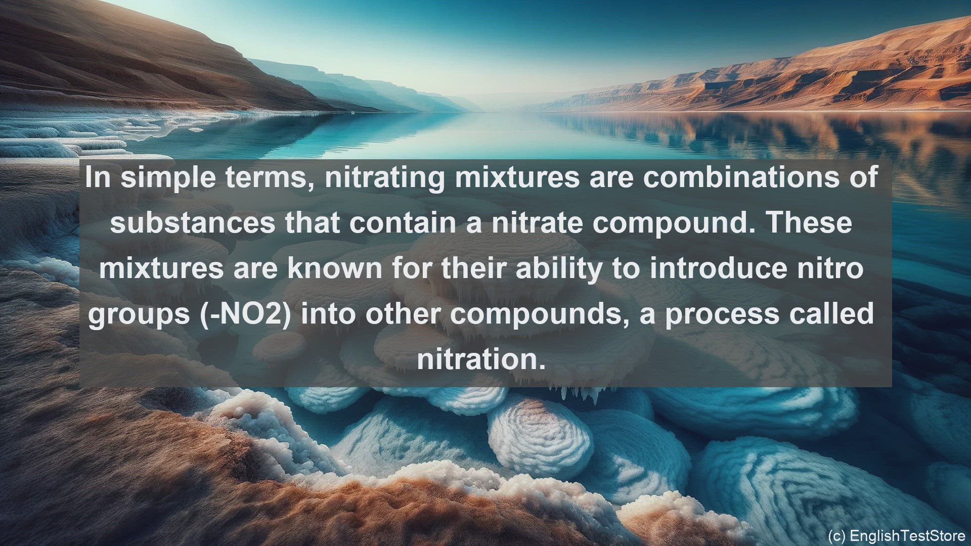 'Video thumbnail for Nitrating mixture in science  definition and examples'