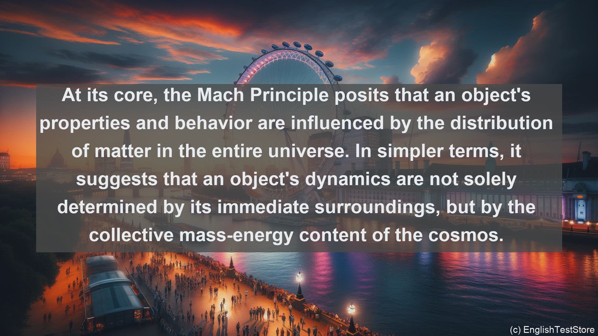 'Video thumbnail for Mach principle in science  definition and examples'
