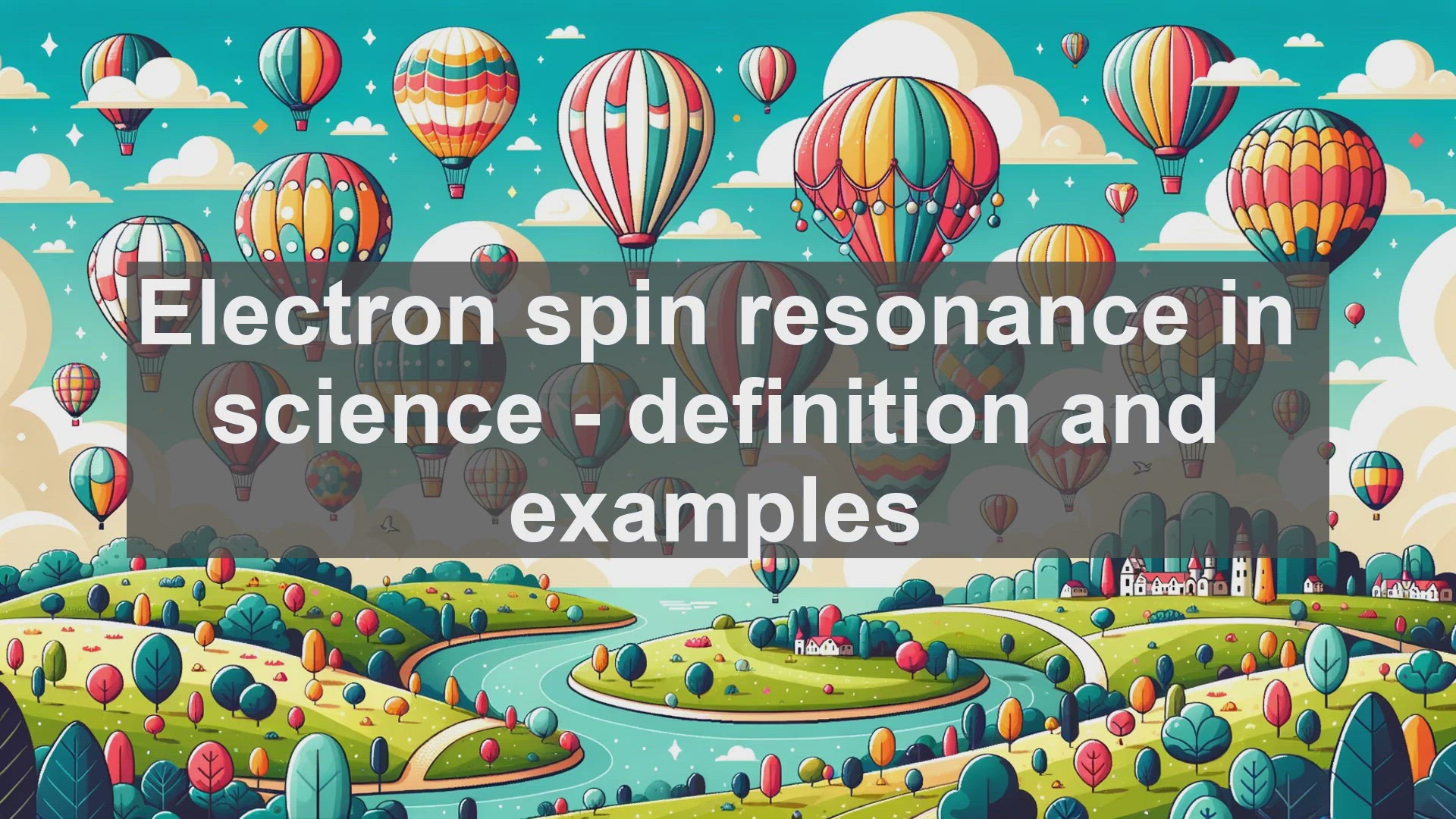 'Video thumbnail for Electron spin resonance in science  definition and examples'