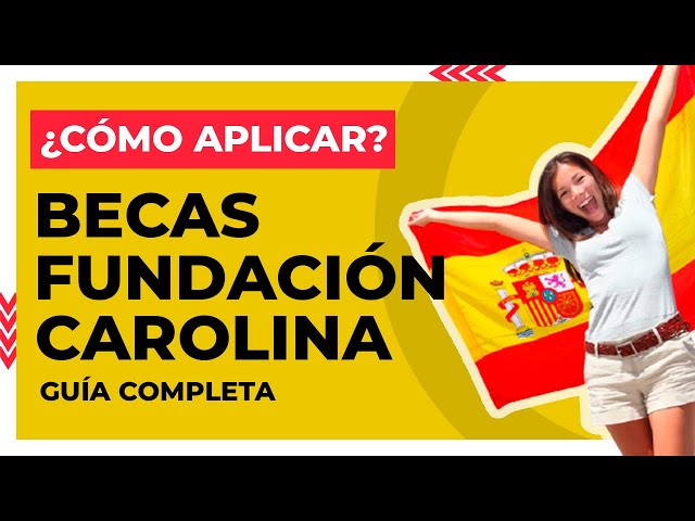 Video thumbnail for [TUTORIAL]  Cómo APLICAR a las BECAS Fundación Carolina ✅ Estudia en ESPAÑA