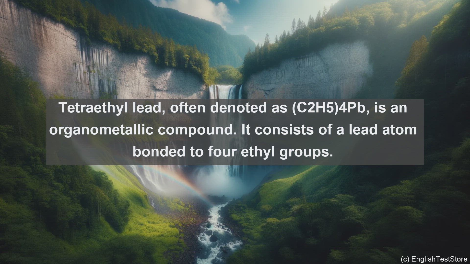 'Video thumbnail for Tetraethyl lead in science  definition and examples'