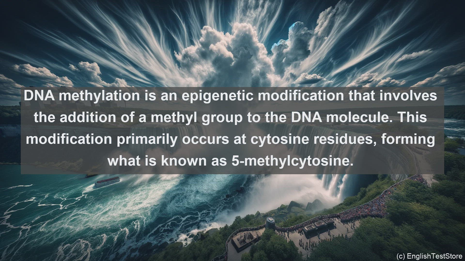 'Video thumbnail for Dna methylation in science  definition and examples'
