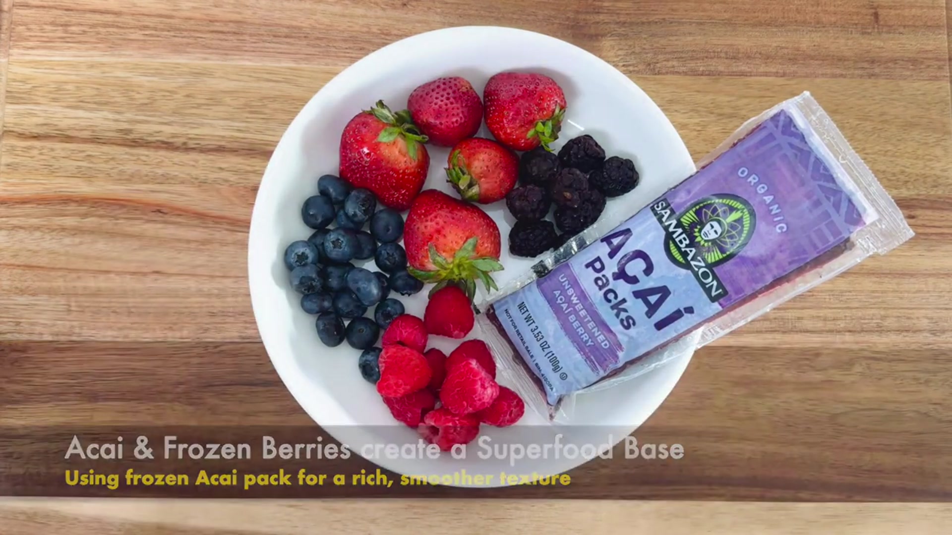 Video thumbnail for 4 Superfood Smoothie Bowls _ So Satisfying _Acai_ Mango Dragon Fruit_ Green_ Spirulina _smoothiebowl(720P_HD)