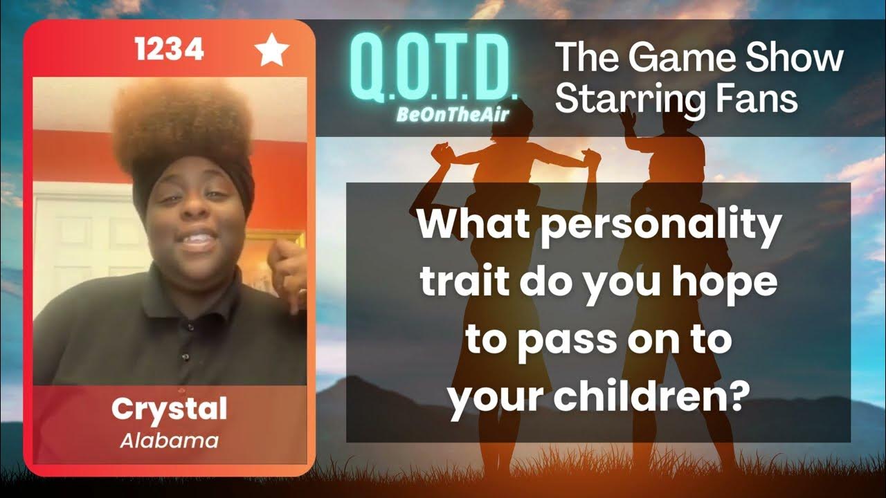 Video thumbnail for Our Favorite Answers: Crystal hopes her child is determined like her!