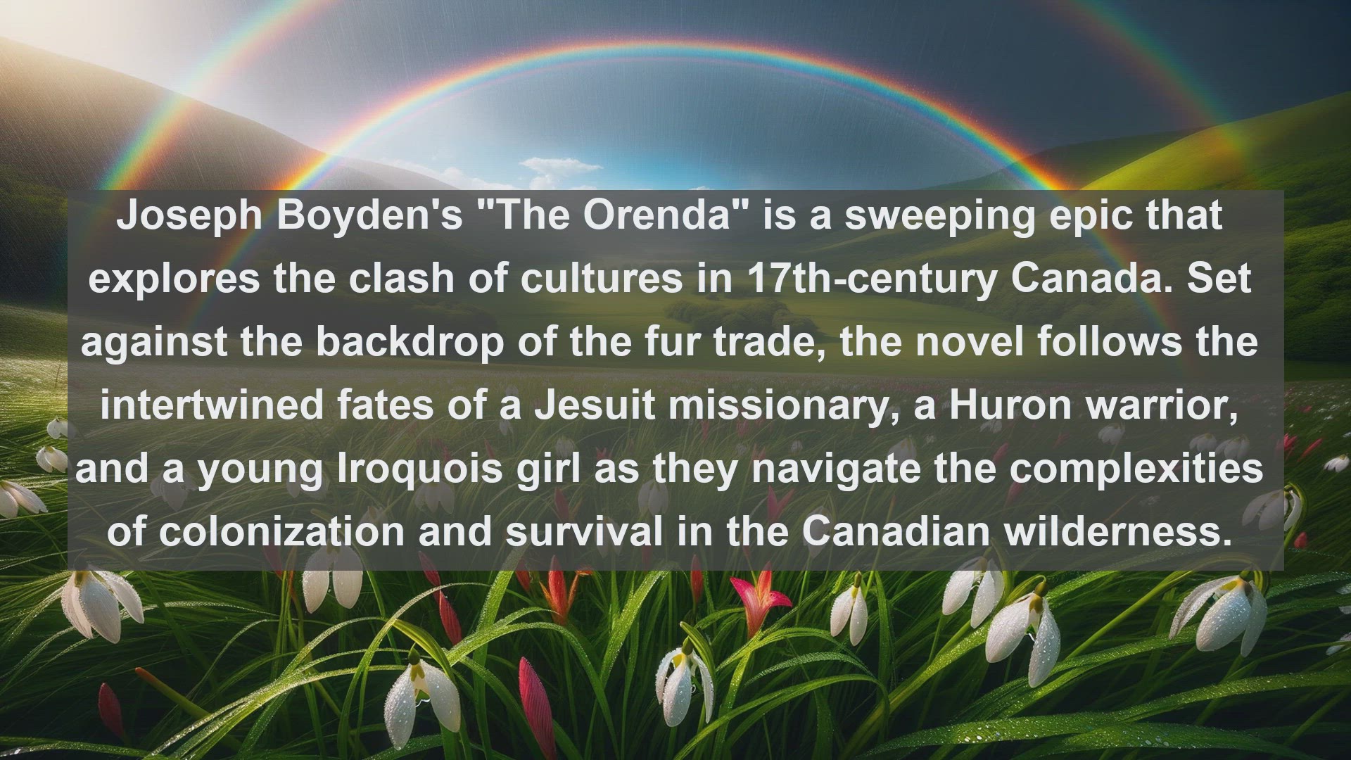 'Video thumbnail for Top 10 Canadian Novels About the Frontier'