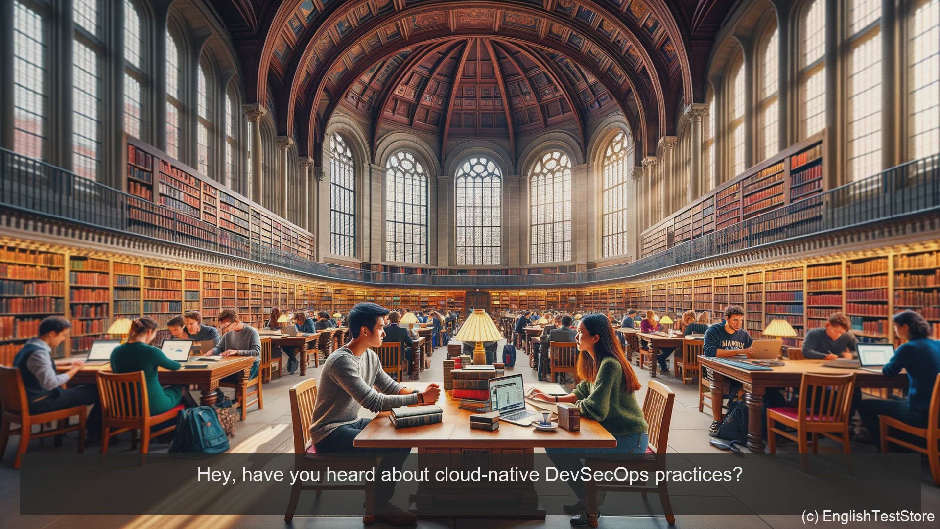 'Video thumbnail for English Conversation for Informatics Engineering: Cloud-Native DevSecOps Practices'