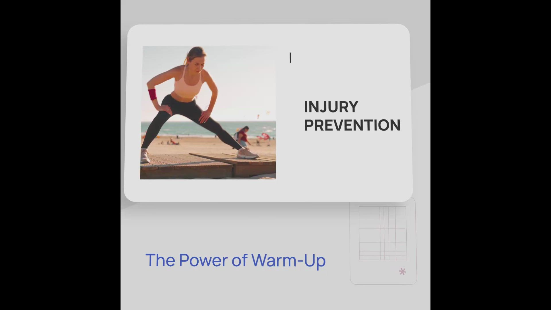 'Video thumbnail for Injury Prevention: The Power of Warm-Up'