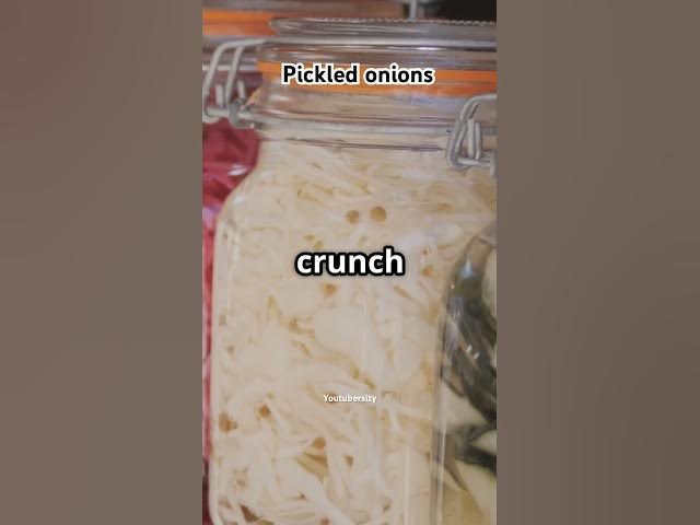 Video thumbnail for Pickled onions #PickledOnions #FoodFacts #HealthyEating #QuickSnacks